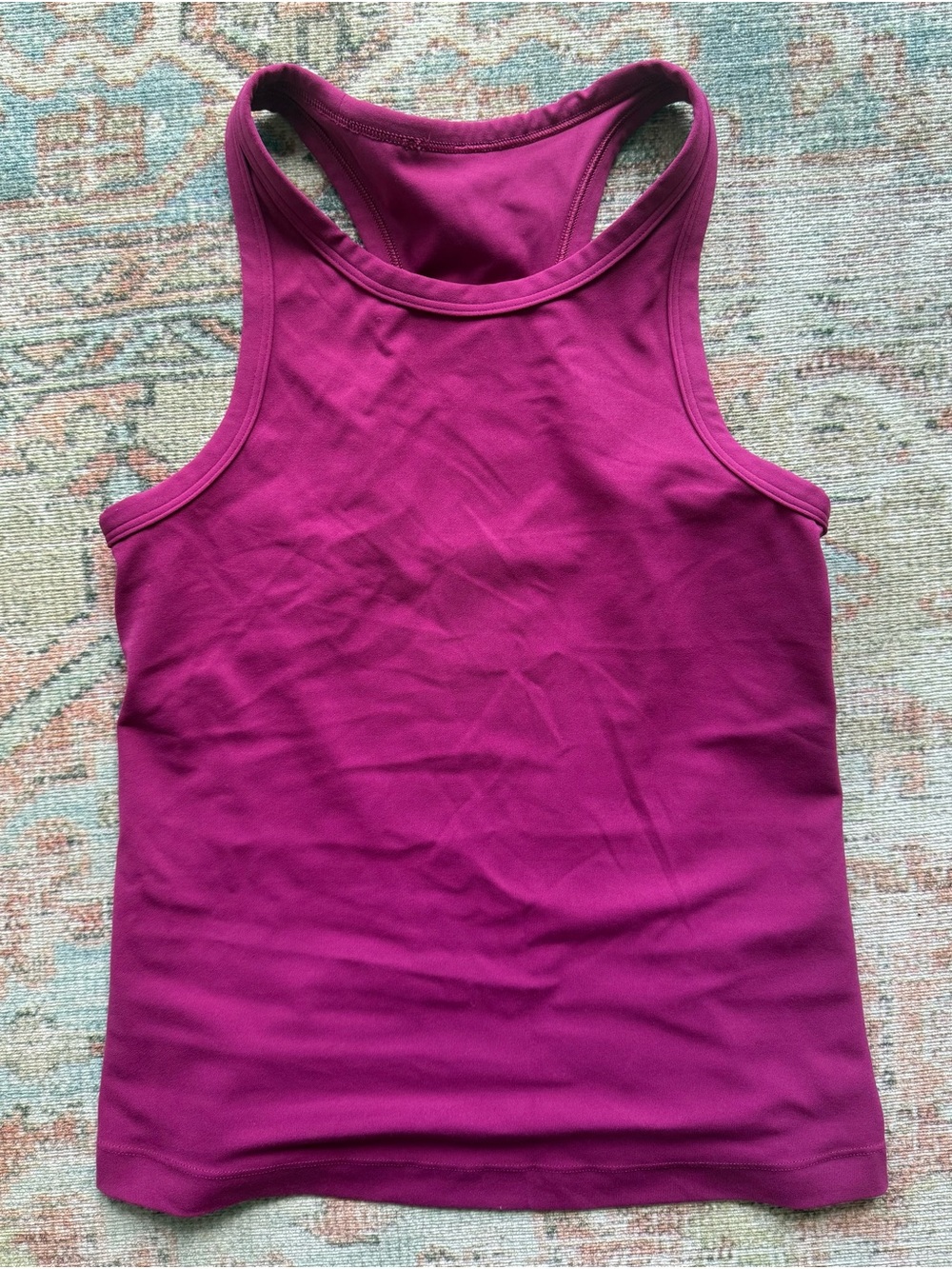 lululemon athletica Racerback Tank Top - Deep Magenta